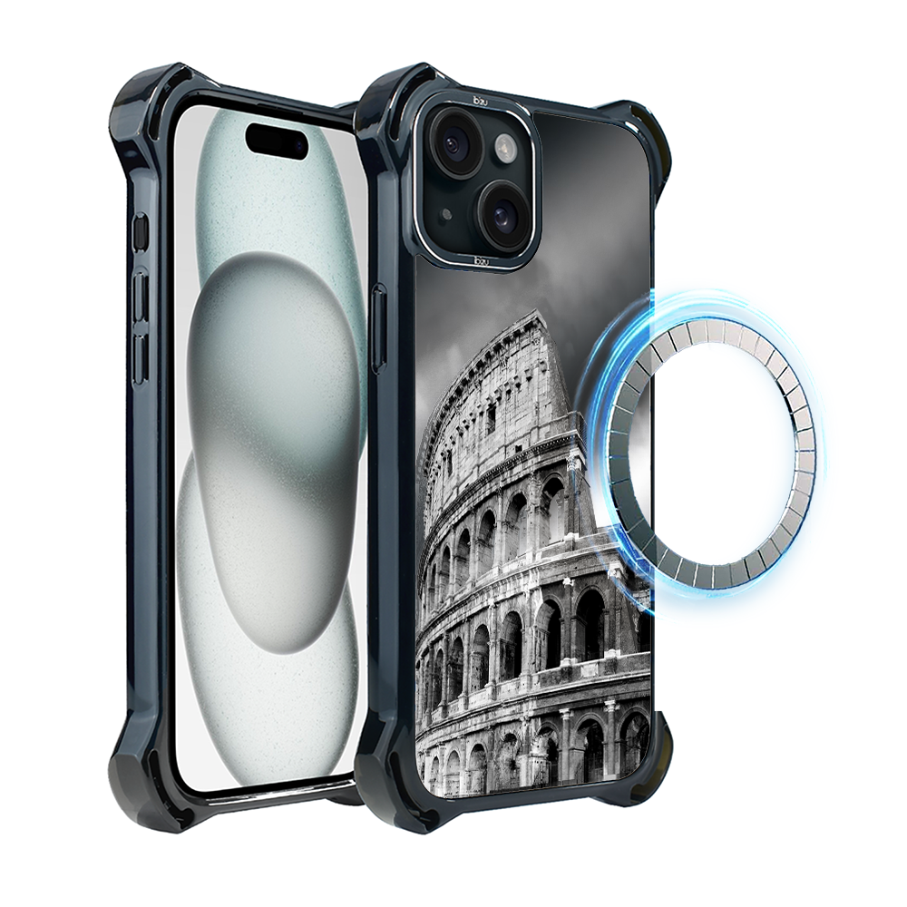 Iphone 15 Plus Ibizu Dropguard Ultra Hülle Mit Magsafe, Noir City, Colosseum