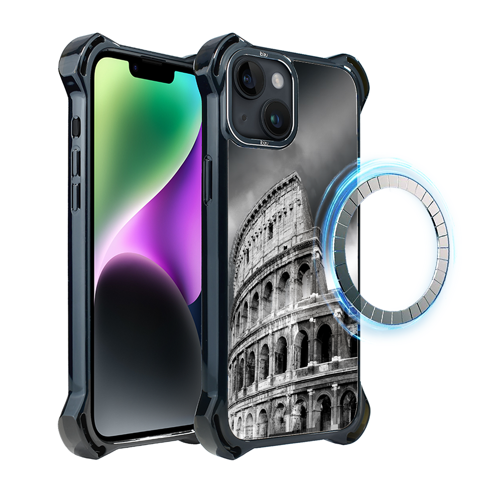 Iphone 14 Ibizu Dropguard Ultra Hülle Mit Magsafe, Noir City, Kolosseum