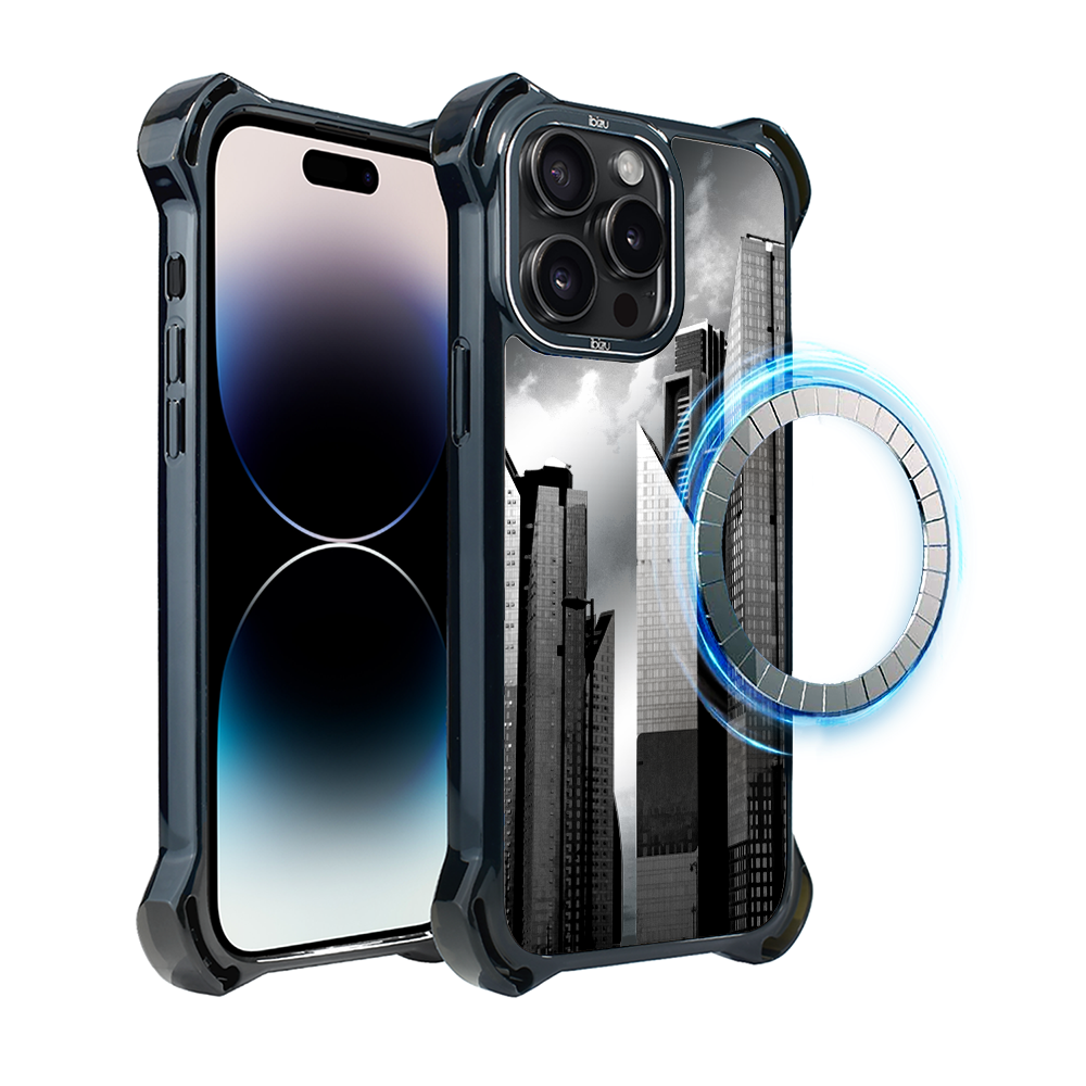 Iphone 14 Pro Max Ibizu Dropguard Ultra Hülle Mit Magsafe, Noir City, Manhattan