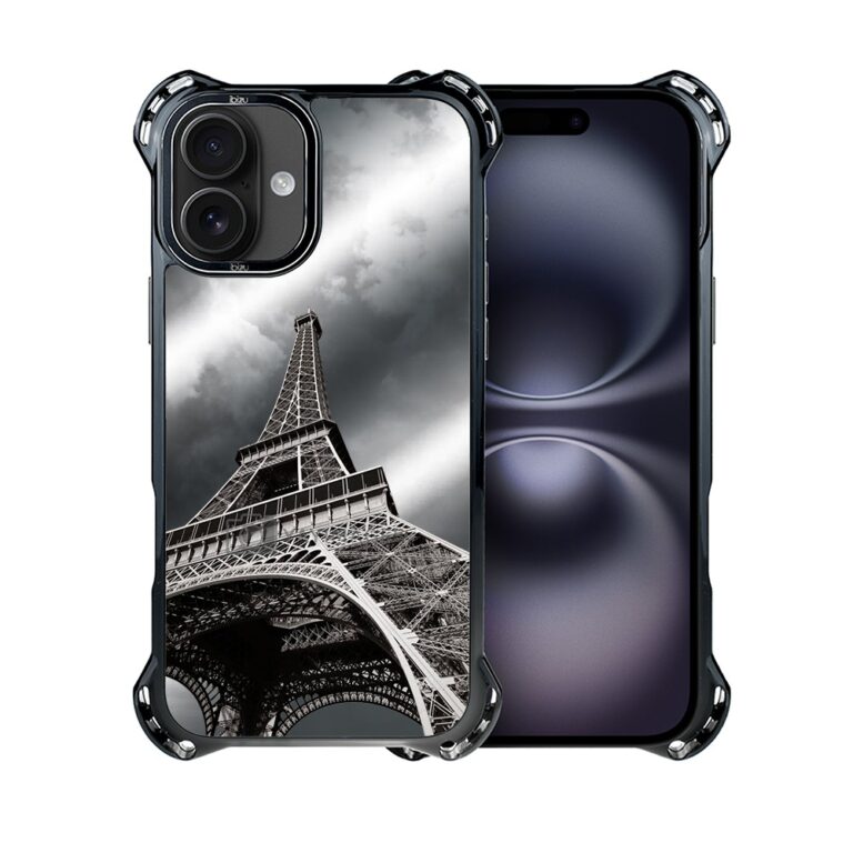 Iphone 14 Pro Ibizu Dropguard Ultra Hülle Mit Magsafe, Noir City, Eiffelturm