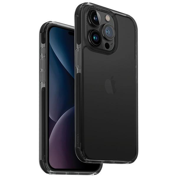Uniq Combat Iphone 15 Pro 6,1" Hülle Schwarz/carbon Schwarz