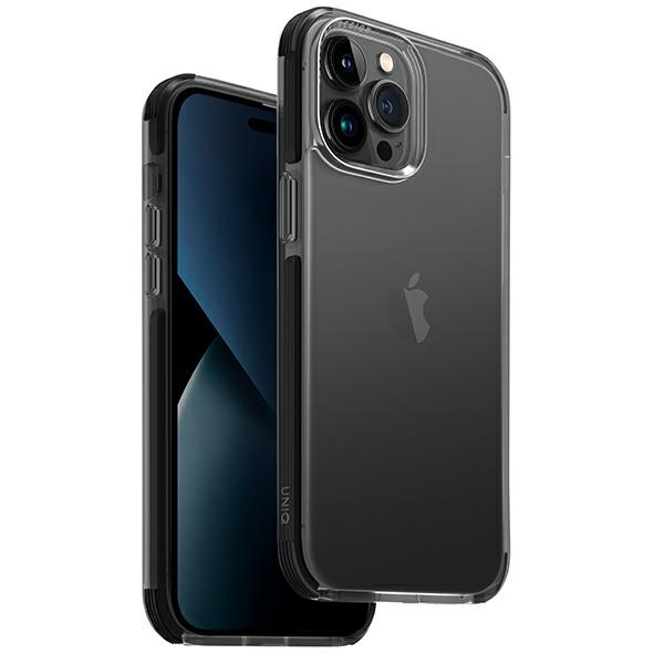 Uniq Combat Iphone 14 Pro 6,1" Hülle Schwarz/carbon Schwarz