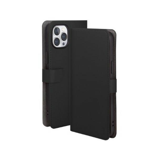 Uniq Journa Buchhülle Für Iphone 14 Pro Max 6,7" Schwarz/mitternachtsschwarz