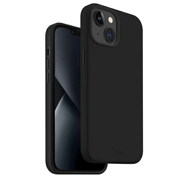 Uniq Lino Iphone 14 Plus / 15 Plus 6,7" Hülle Schwarz/mitternachtsschwarz