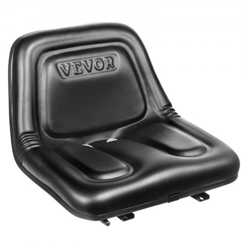 Universal Traktorsitz Aus Pvc-kunstleder Und Polyurethanschaum Traktor Schleppersitz Mit Entwässerungslöchern Und Mikro-sicherheitsschalter Fahrersitz Einzelsitz 160–340mm Schlitz