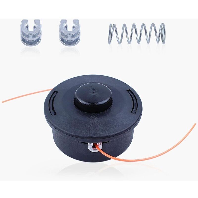 Haishine 25-2 Trimmerkopf Für Stihl Fs90, Fs80, Fs100, Fs120, Fs130, Fs200, Km90 Freischneider Für Stihl Fs, Km Serie 4002, 710, 2191 Mit Feder- Und Ösenkopf