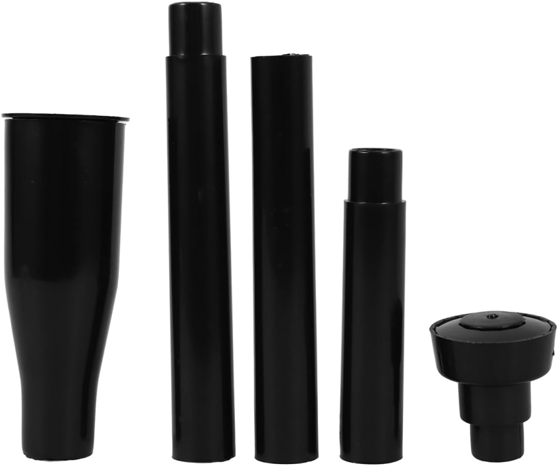 2-in-1 Fountain Nozzle Set - Height-adjustable Fountain Heads For Garden Pond & Aquarium - Includes & Volcano Nozzle - 13 Mm Connection Ideal For 15 W Pumps - Black