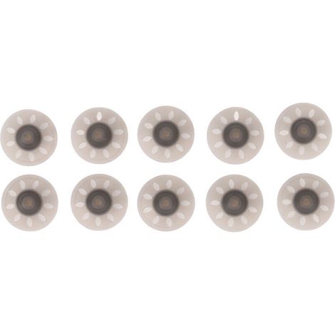10 Stück Kleine, Offene, Schwarze Schallverstärkerkuppeln Für Phonak 6 Mm, Hörgerätezubehör