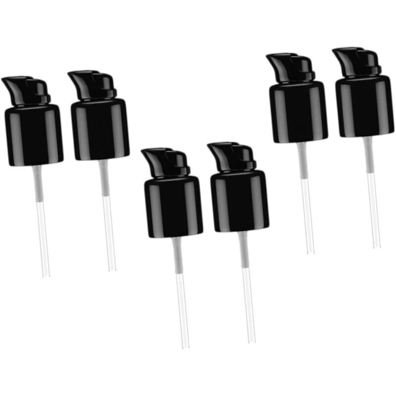 Set Mit 6 Pumpspendern Im Mason-jar-format Für Kosmetika Und Flüssige Handseife