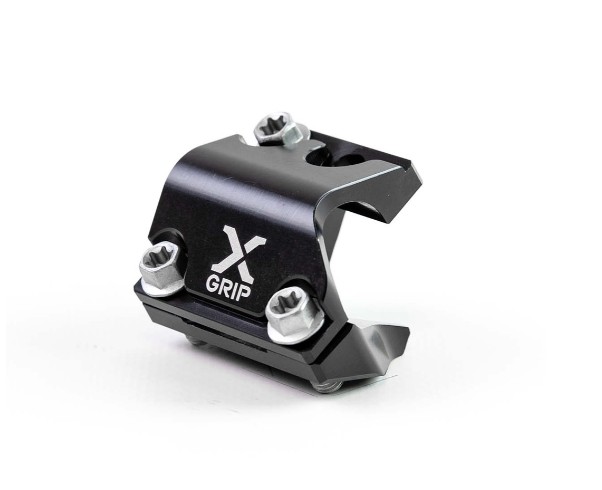 X-grip Schutzklemme / Verstärkungs- / Reparatursatz Für Kupplungs- Und Bremshauptzylinder Braktec Husqvarna / Gasgas Schwarz