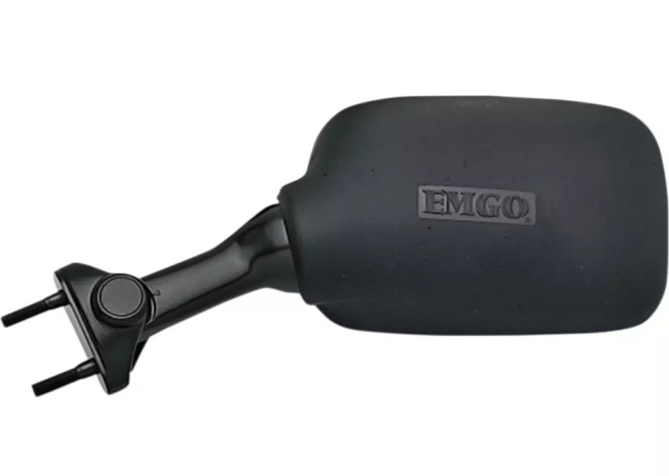 Emgo 2025/02 Spiegel Kawasaki Gpz 500 '94-'09, Zx-6r '95-'97, Zxr 750 '92-'03 Links (oem: 56001-1376) Schwarz (originalmodell) (homologation)