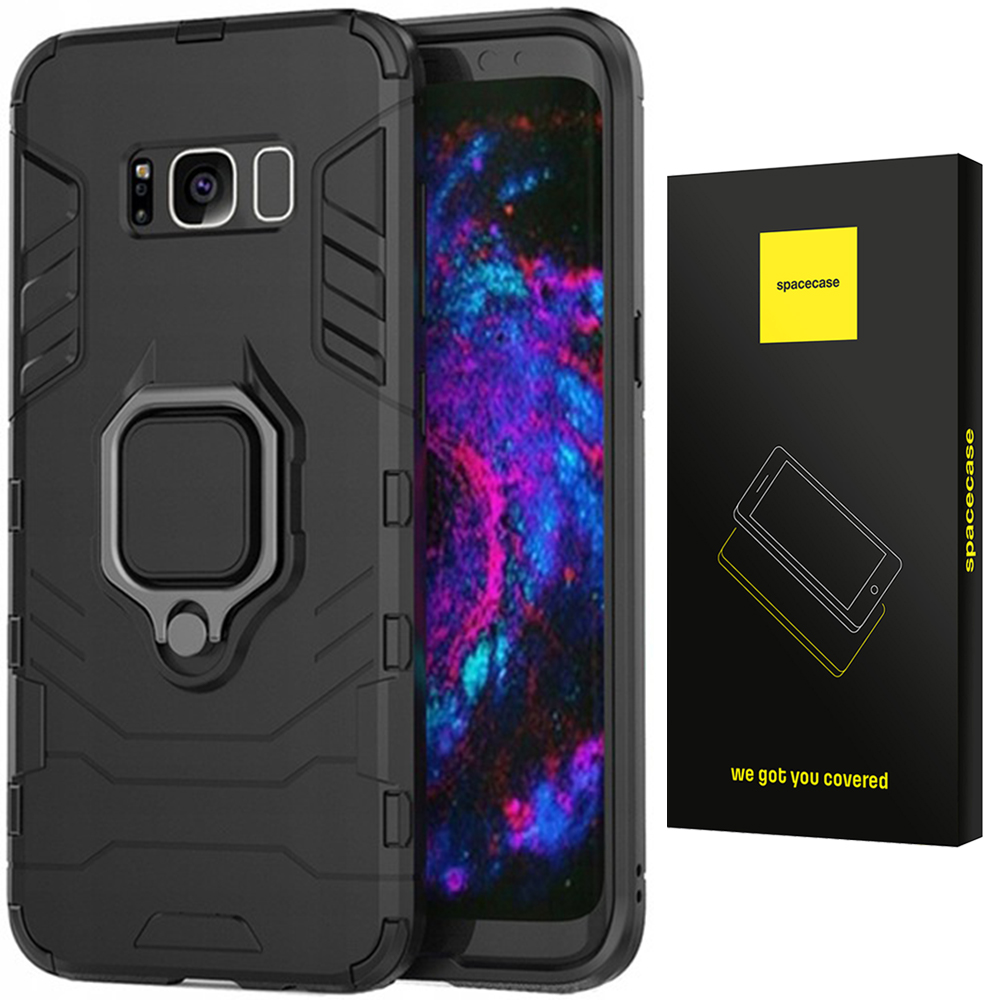 Spacecase X-ring Galaxy S8 Schwarz