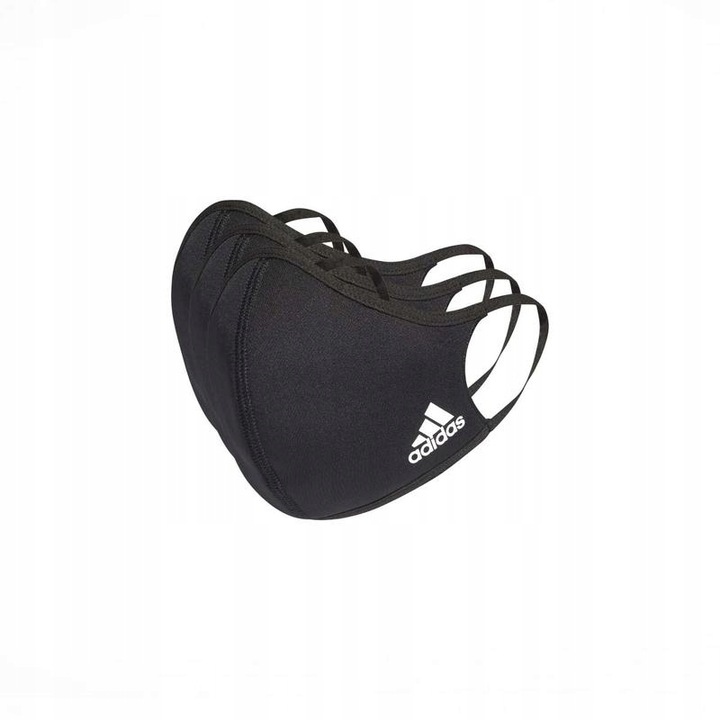 Adidas Schutzmasken Schwarz 3er-pack S Włg