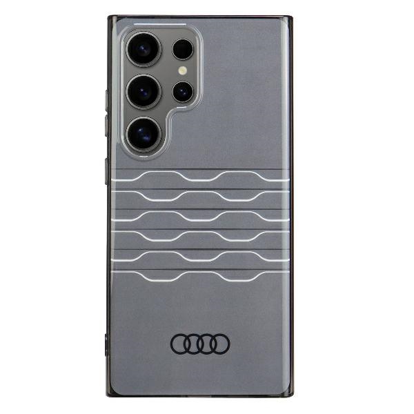 Audi Iml Gehäuse Mit Geometrischem Muster S24 Ultra S928 Schwarz/schwarz Hartschalenkoffer Au-imls24u-a6/d3-bk