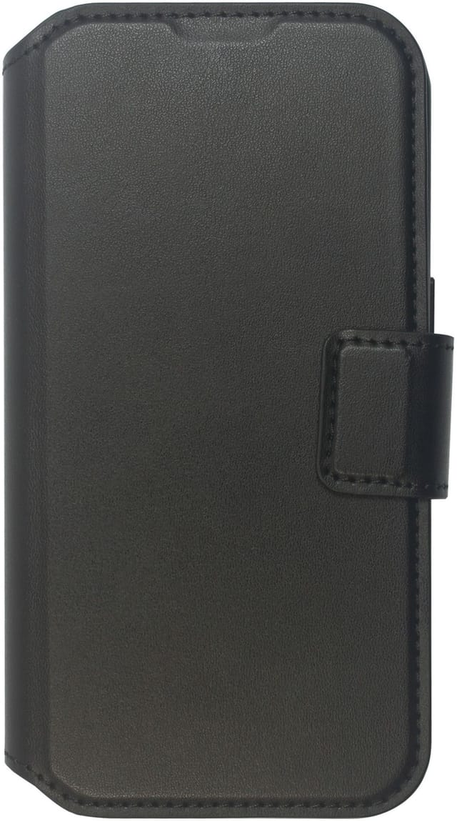 Estuff Infinite Milan Iphone 16 Brieftaschenhülle, Schwarz. Material: 50 % Recyceltes Polycarbonat + 37 % Recyceltes Polyurethan, Es67160100