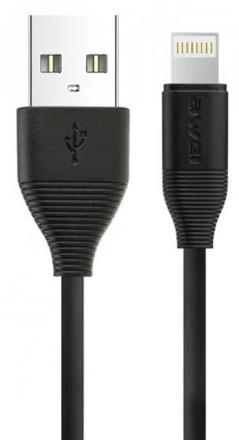 Iphone-kabel Awei Cl-93 Schwarz 1 M Schnellladekabel