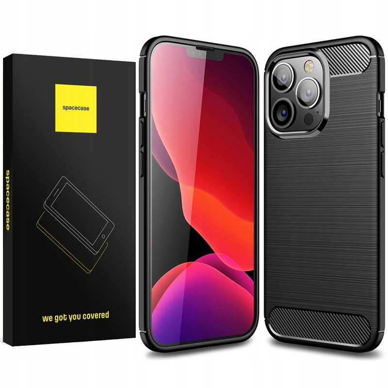 Spacecase Carbon Iphone 14 Pro Max Schwarz