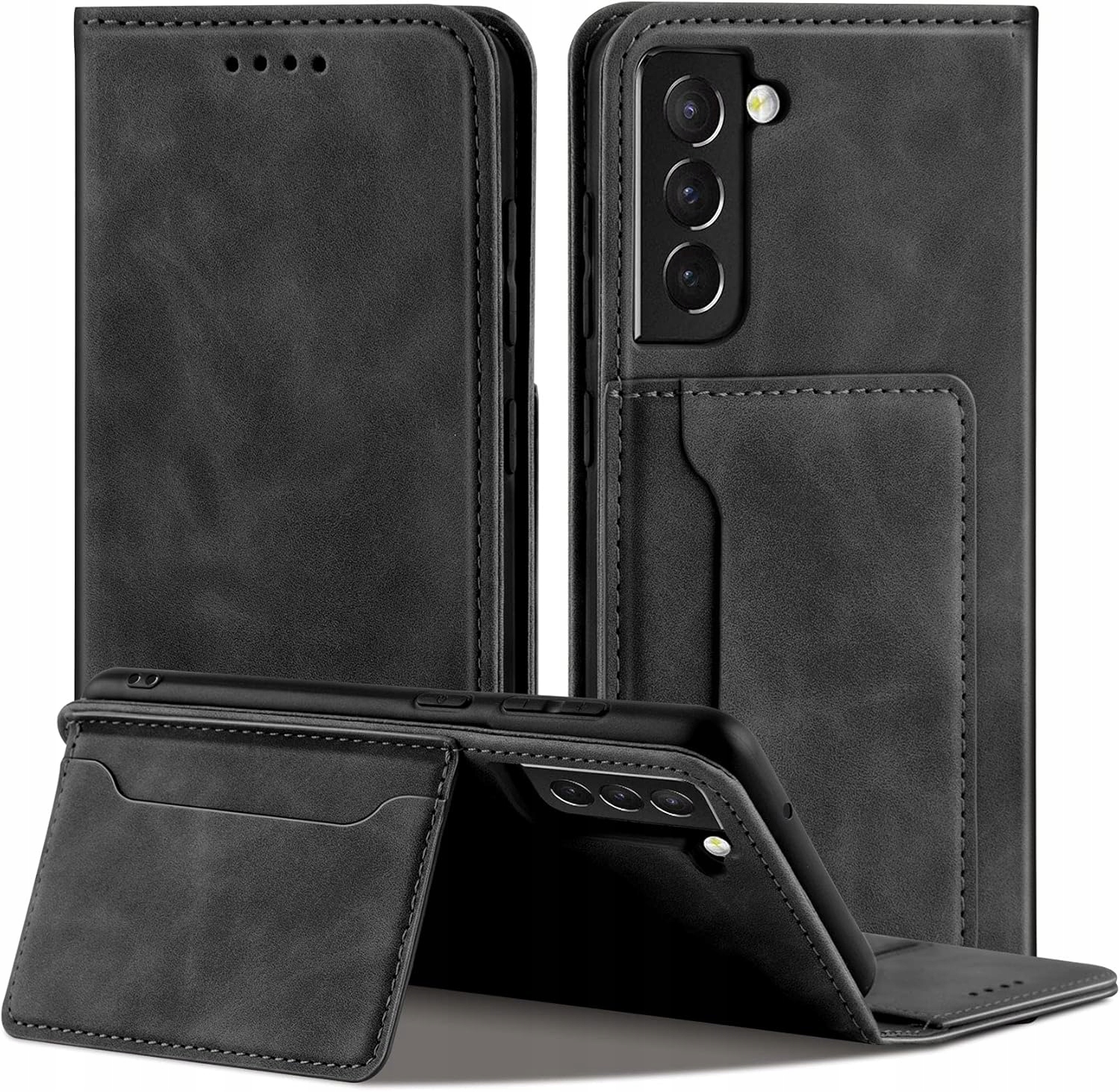 Qhohq Hülle Für Samsung Galaxy S21 Fe Schwarz