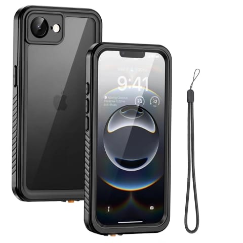 Wasserdichte Hülle Für Apple Iphone 16e Alogy Hydroarmor™ Ip68 Hülle Mit Transparenter Rückseite, 360°-rundumschutz