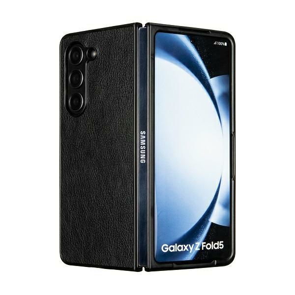 Samsung Galaxy Z Flip 6 Beline Lederhülle Schwarz