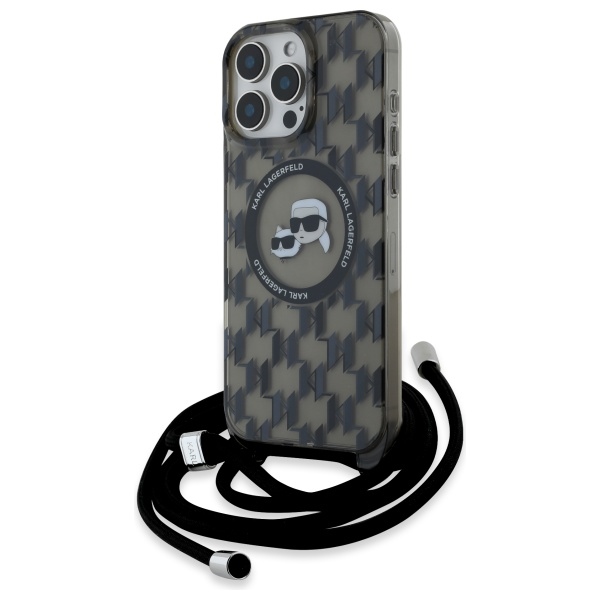 Iphone 16 Pro Max Hülle Karl Lagerfeld Magsafe Schwarz