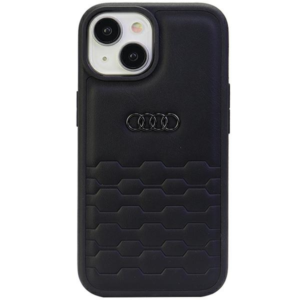 Iphone 15 Plus Audi Gt Hülle Aus Schwarzem Kunstleder