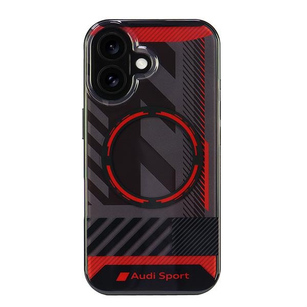 Iphone 16 Audi Magsafe Hülle Schwarz