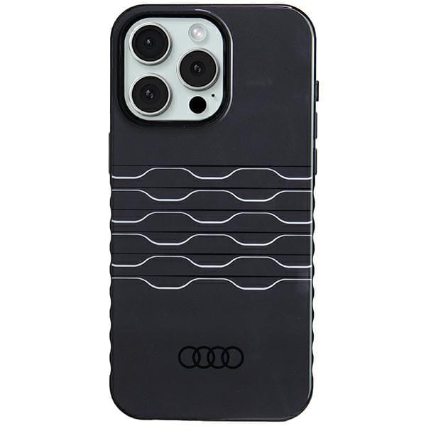 Iphone 15 Pro Max Audi Magsafe Hülle Schwarz