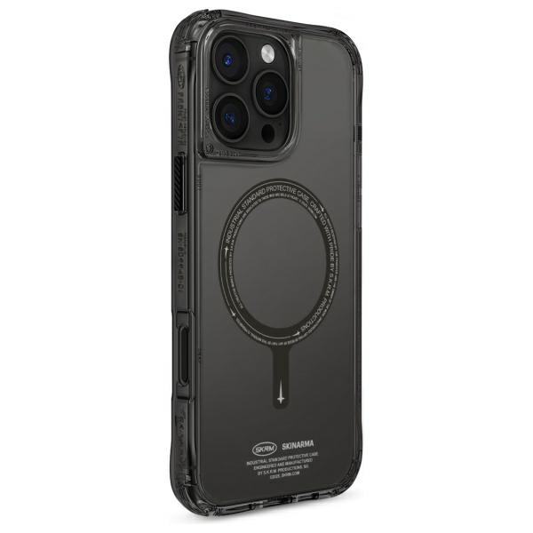 Skinarma Magnetische Ladehülle Für Iphone 16 Pro Max, Schwarz