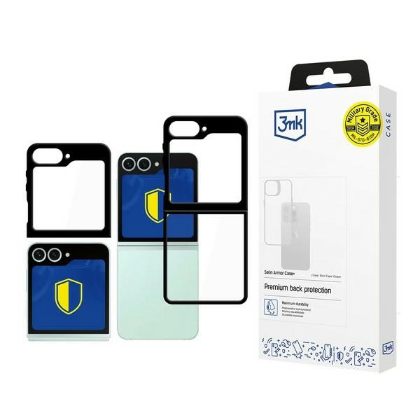 Schutzhülle Für Samsung Galaxy Z Flip 6 3mk Satinarmor+ Militärqualität
