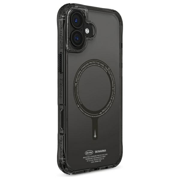 Iphone 16 Skinarma Magnetische Ladehülle Schwarz