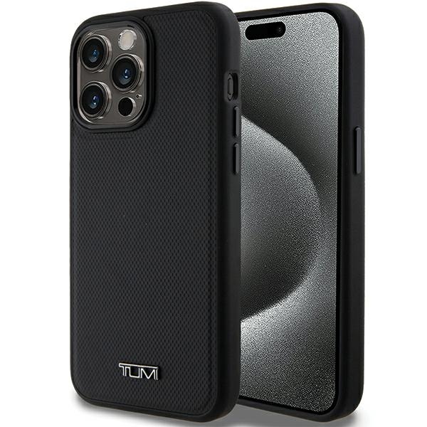 Iphone 15 Pro Max Tumi Leder Magsafe Hülle Schwarz