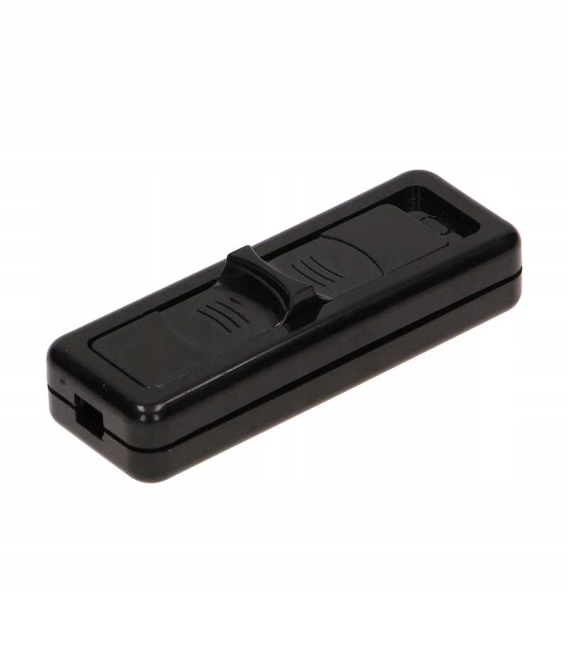 Durchgangsloch-schiebeschalter 2,5 A/250 V Schwarz