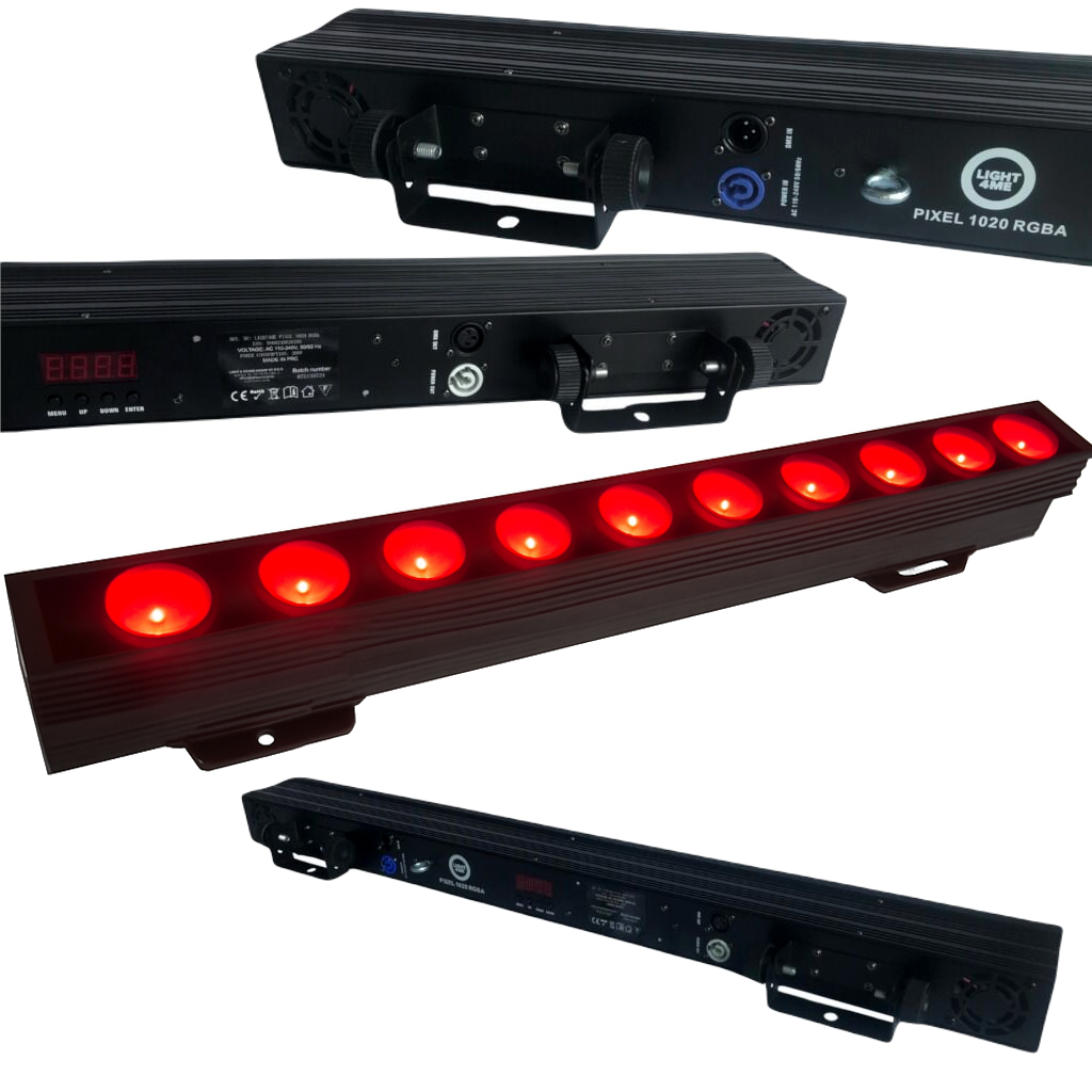 Light4me Pixel 1020 Rgba Led-lichtleiste Bühnenbeleuchtung 10x20w Smd5060