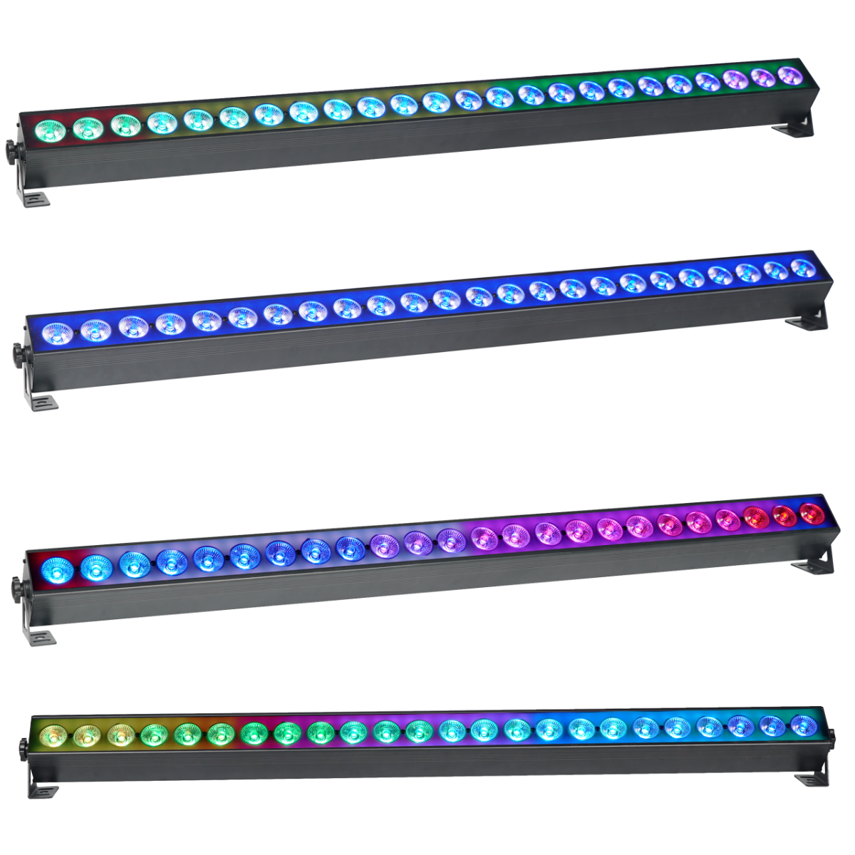 Light4me Aura Pixel Bar 24x3w Rgbw Led-lichtleiste Mit Dmx-aura-effekt