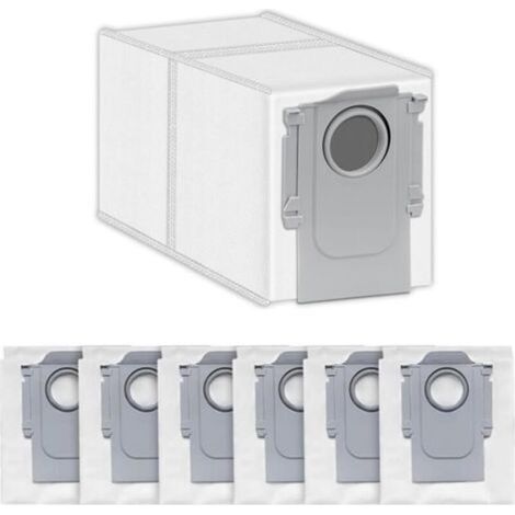 Packung Mit 12 Staubbeuteln Für Roborock P10 / Q Revo Staubsauger, Großes Fassungsvermögen, Einzeln Verpackt.