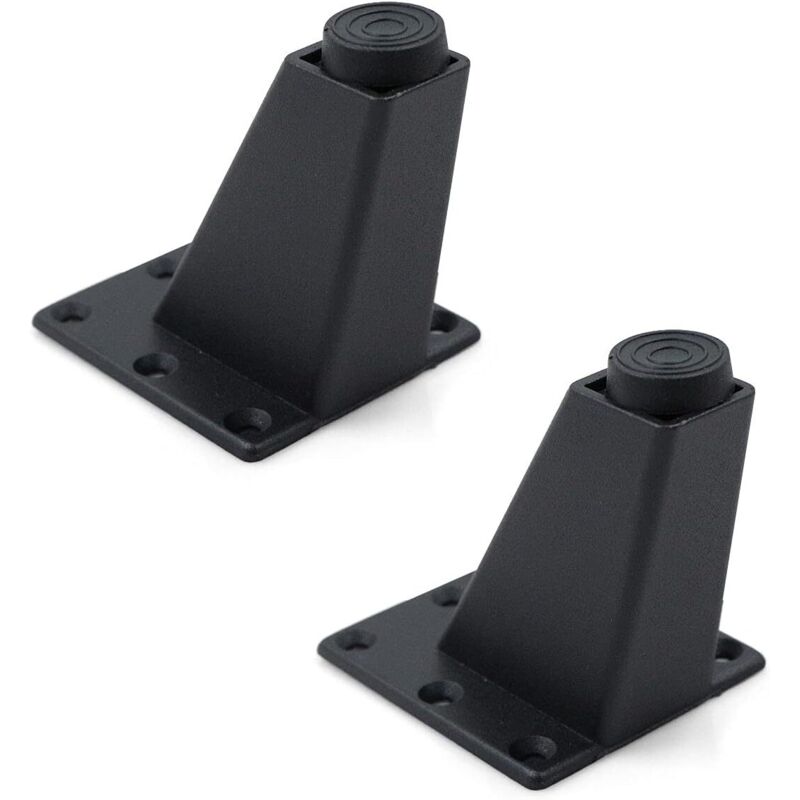 2 Stück Tischbeine, Geeignet Für Sofa, Schrank, Couchtisch, Fernseher Und Andere Möbel, Höhenverstellbar, 8 X 7,2 X 6 Cm, Aluminium