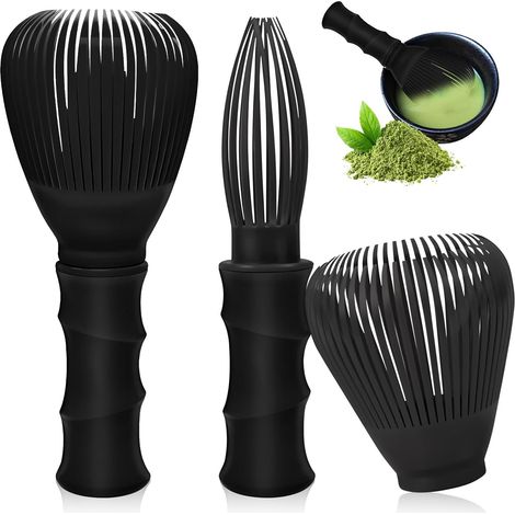 Set Mit 2 Wiederverwendbaren Matcha-besen, 11,5 X 5,5 Cm, Polypropylen-chasen-bürste, Leicht Zu Reinigen, Zubehör Zum Mischen Und Zubereiten Von Tee Von Hand