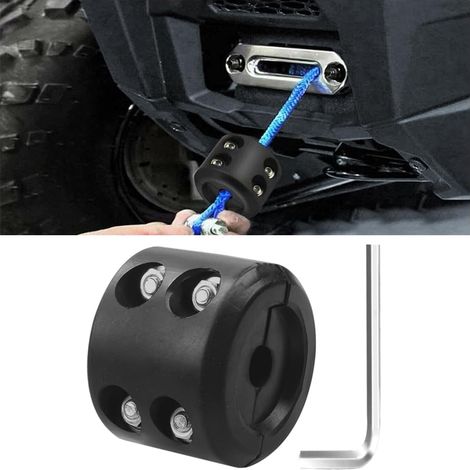 Gummiseilstopper Zum Schutz Von Seilwinden, Sicherheitsseilhakenstopper Für Seilwinden, Universeller Seilsicherungsstopper Für Atv/utv-fahrzeuge