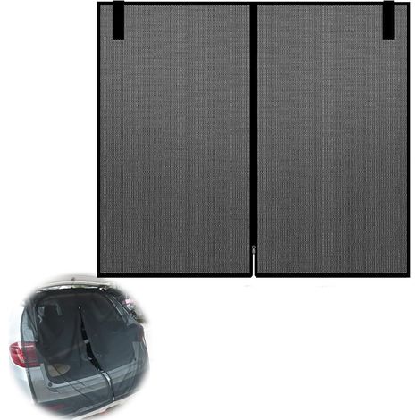 Moskitonetz Für Die Heckklappe Von Autos (148 X 144 Cm), Geeignet Für Wohnmobile, Wohnwagen Und Transporter – Für Belüftung Und Insektenschutz