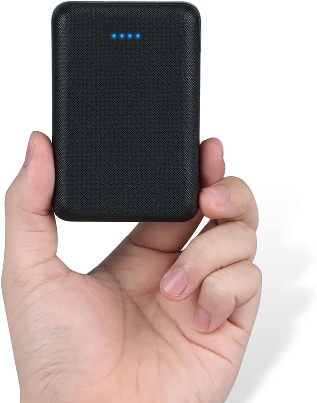 Powerbank 10000 Mah, Tragbares Mini-ladegerät Mit 2 Usb-anschlüssen, Kompatibel Mit Iphone, Samsung Usw.