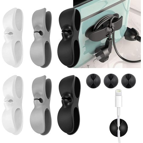6-teiliges Kabelorganizer-set, Kabelaufwickler Für Elektrogeräte, Kabelorganisator Für Kleingeräte Wie Kaffeemaschinen, Fritteusen Und Entsafter.