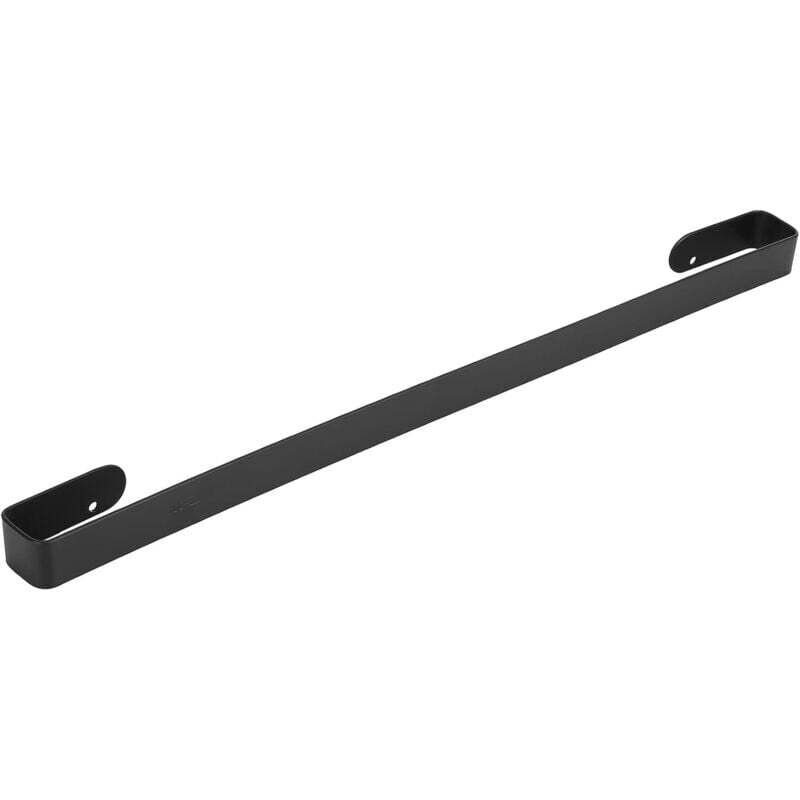 Handtuchhalter, Einhebeliger, Wandmontierter Handtuchhalter Aus Aluminium Für Wc, Badezimmer, Hotelhandtuchhalter (matt Schwarz)