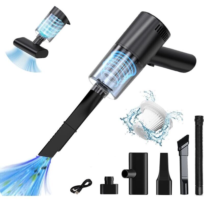 Handstaubsauger, Kabelloser Mini-staubsauger, Leistungsstarker Nass- Und Trockensauger Für Zuhause, Sofa, Auto, Küche Und Haustiere