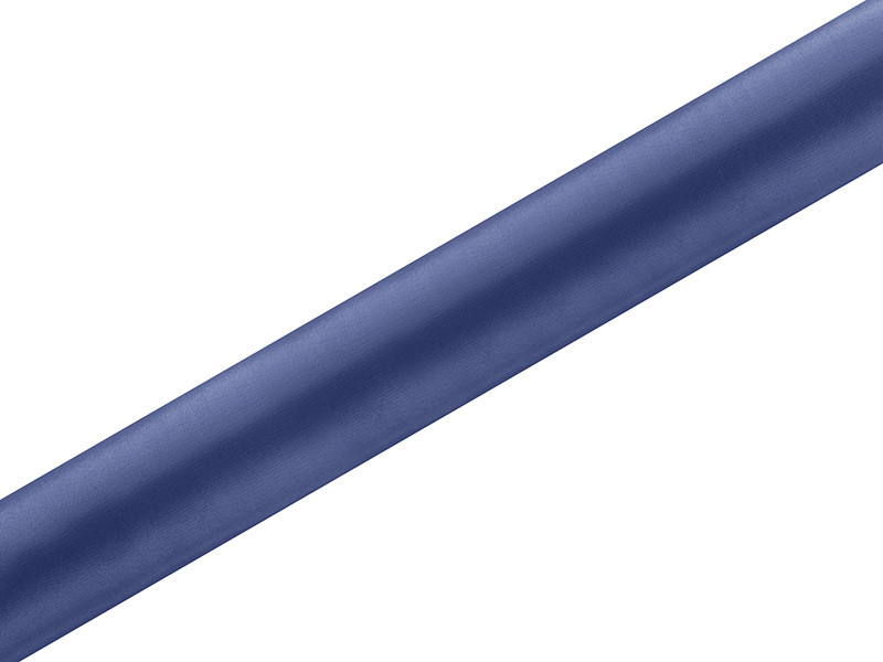 Glatter Satin, Dunkelblau, 0,36 X 9 M (1 Stück / 9 M)