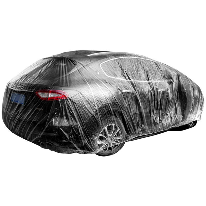 Universelle Transparente Autoabdeckung, Wasserdicht, Staubdicht, Leicht, Uv-schutz, Dünn, Tragbar, Auto-regenabdeckung (typ 3)