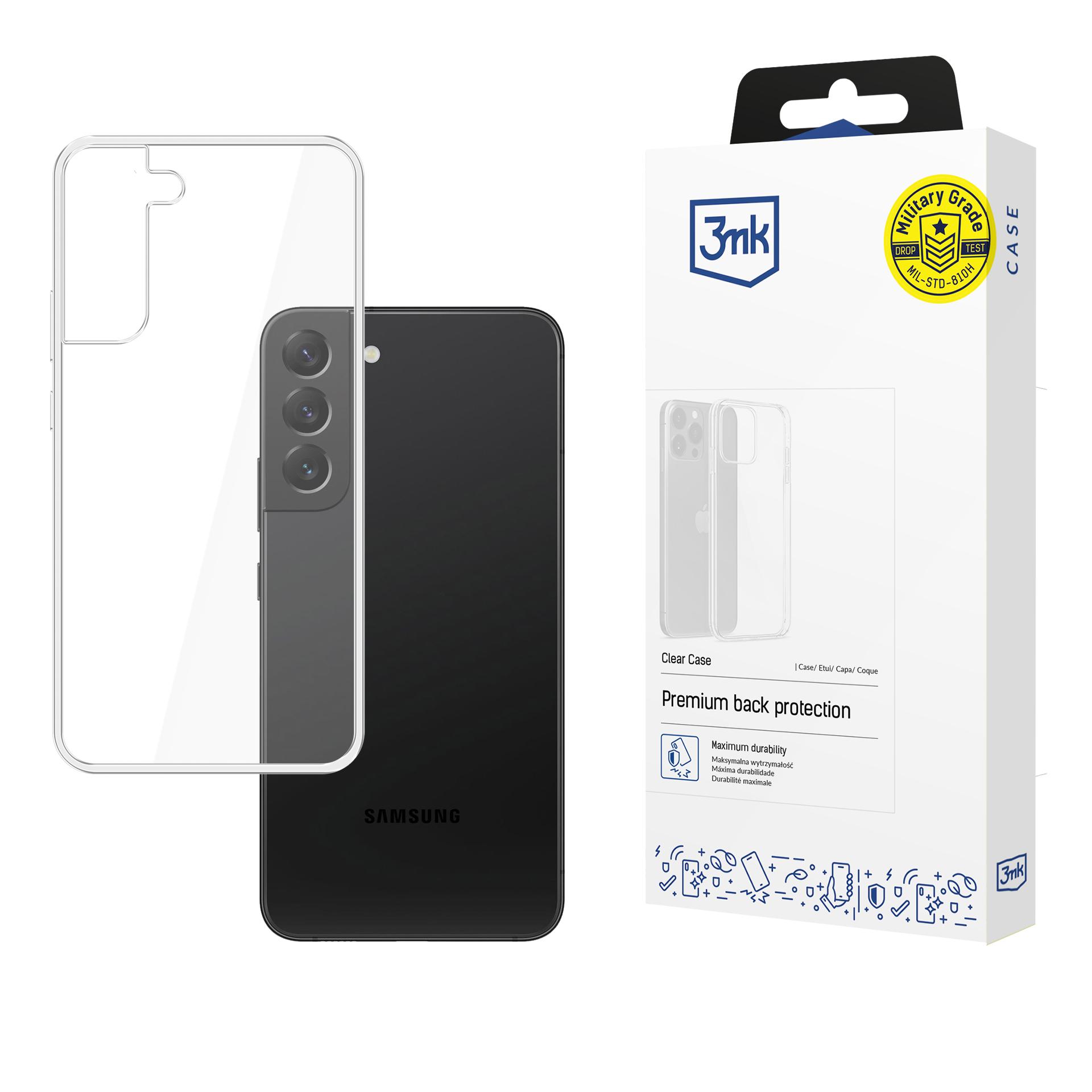 Samsung Galaxy S22+ 5g - 3mk Klarsichthülle