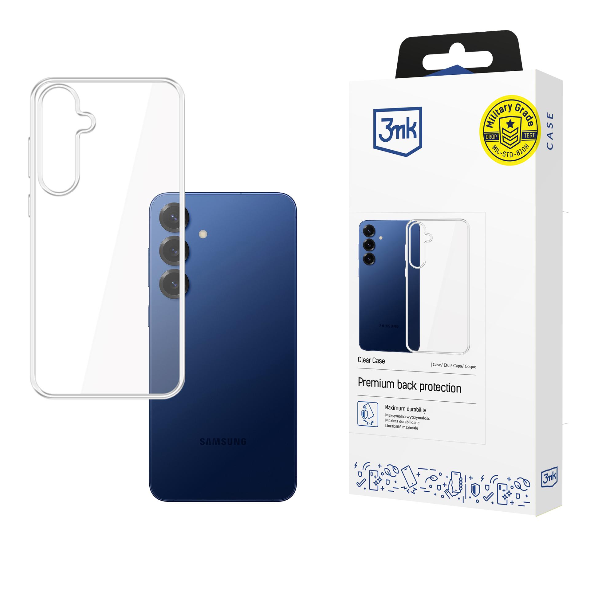 Samsung Galaxy S25 Fe - 3mk Klarsichthülle