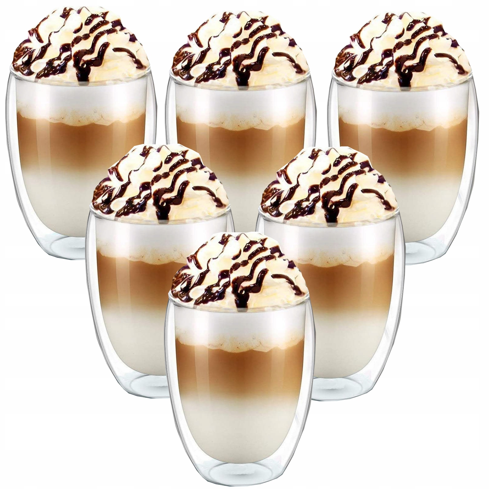 6 Thermobecher Für Kaffee-latte-getränke (350 Ml), Zertifiziert