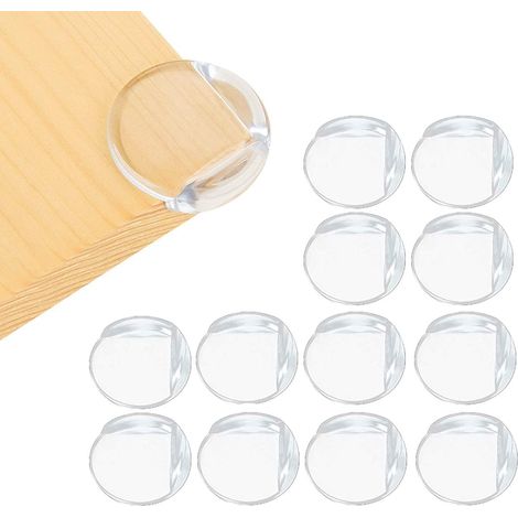 20 Stück Tischeckenschoner, Eckenschutz Für Tische Und Möbel, Transparente Eckenschoner Für Die Sicherheit Von Babys Zu Hause, Ungiftig Und Geruchlos Mit Strapazierfähigem Klebstoff (runde Form)